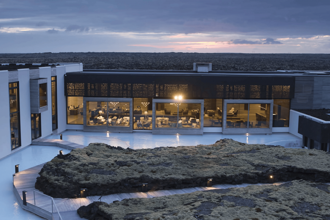 Serene retreat with geothermal waters