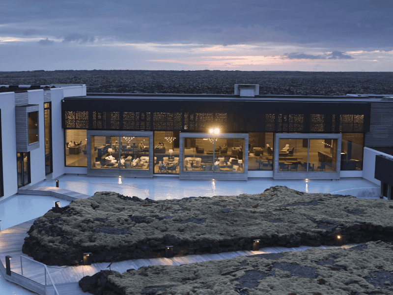 Serene retreat with geothermal waters