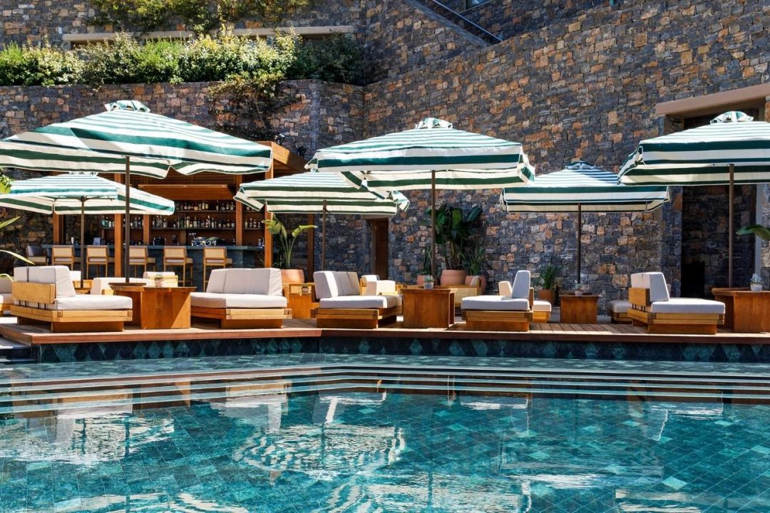 Pool View - Daios Cove Luxury Resort Crete