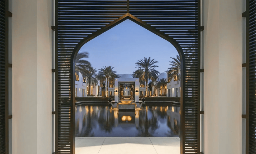 Bespoke Travel Boutique - The Chedi Muscat Dramatic Entrance